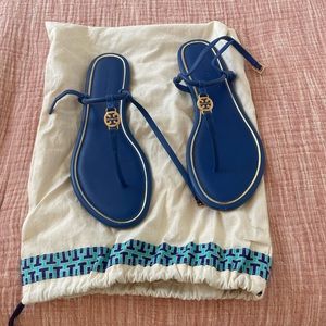 Tory Burch Emmy Sandals with dustbag. Worn once!